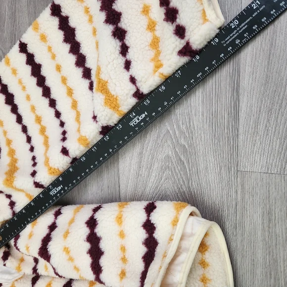 Dickies Falkville Jacket Size 2XL Aztec Print Faux Sherpa Full Zip Chest Pocket - Picture 4 of 10